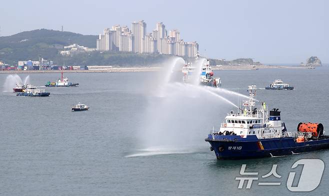 2024 안전한국훈련과 연계한 '복합해양재난사고 대응 합동훈련'. (사진은 기사 내용과 관련 없음) ⓒ News1 윤일지 기자