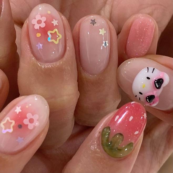 인스타그램 @riyu__nail