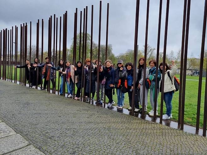 피스북스 베를린 기억문화여행 모습.