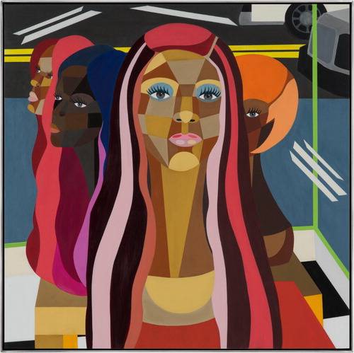 데릭 애덤스의 'Where My Girls At?'. 가고시안