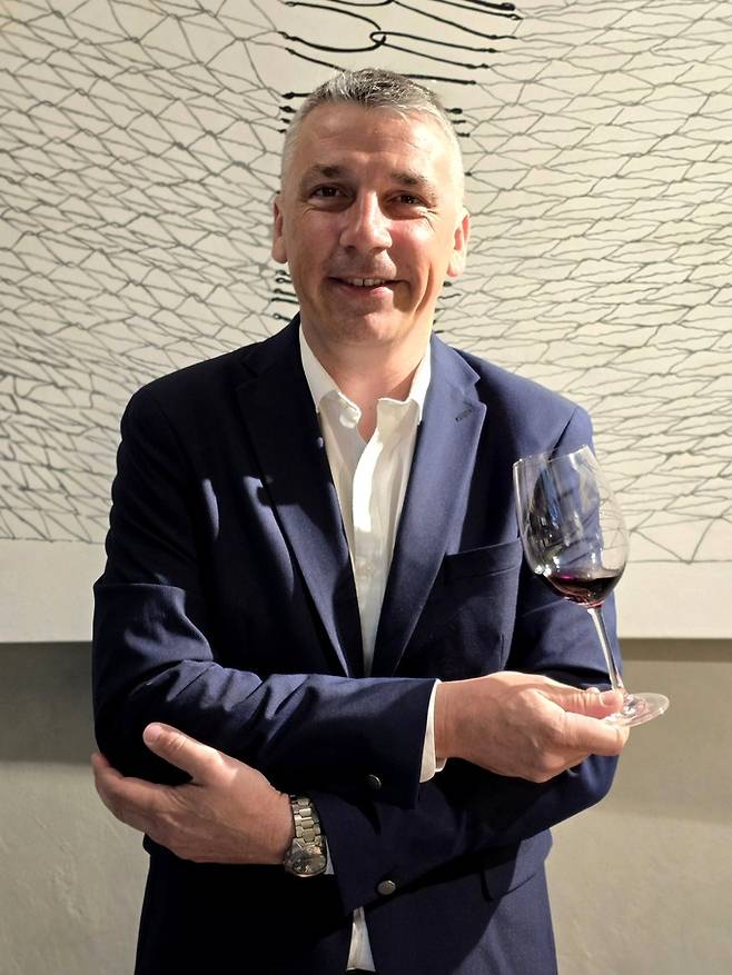 줄리앙 뒤갸 도멘 부티노 총괄 와인메이커. 최현태 기자
