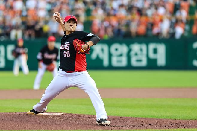 19일 대전 한화전에서 선발 등판한 KIA 김도현. KIA 타이거즈 제공