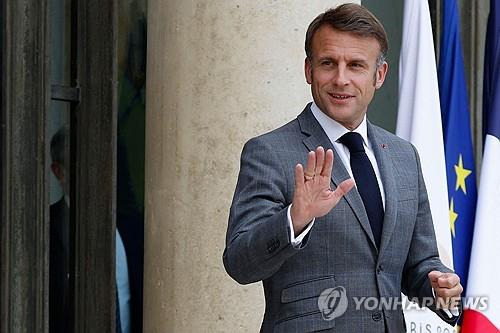 에마뉘엘 마크롱 프랑스 대통령 [AFP 연합뉴스 자료사진. 재판매 및 DB 금지]