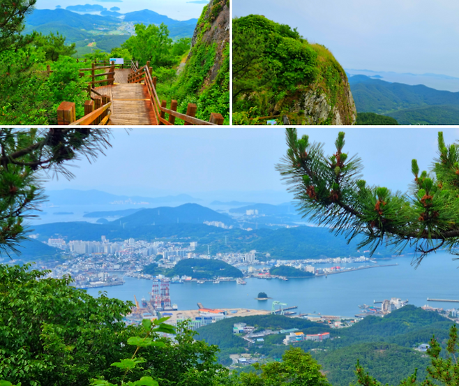 통영케이블카 미륵봉 전망 / 사진=김혜성 여행+ 기자