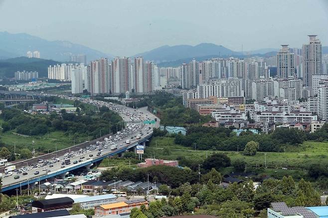 별내선 개통을 앞두고 경기도 구리 일대 집값이 들썩이고 있다. (매경DB)