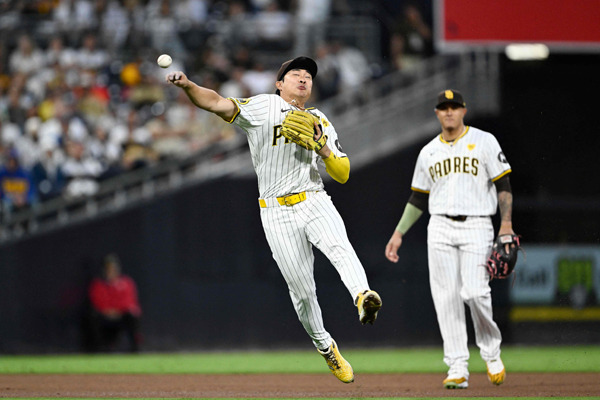 김하성은 샌디에이고의 주전 유격수로 자리잡았다. 사진=Getty Images=연합뉴스 제공