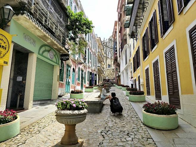 마카오 연애골목.