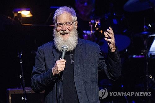 미국 토크쇼의 전설 데이비드 레터맨 [AP=연합뉴스 자료사진]