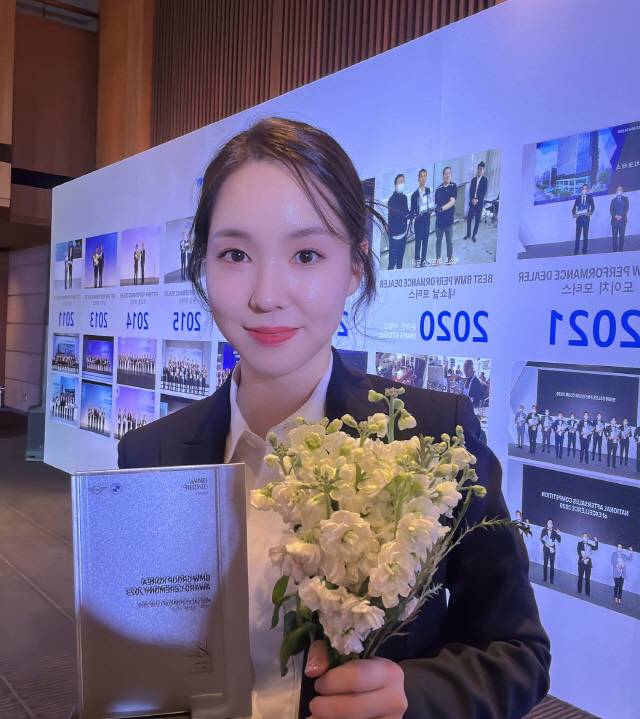 김은지 코오롱모터스 미니 삼성 전시장 팀장. 본인 제공