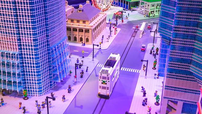 K11 뮤제아 지하에 마련된 레고랜드
사진 / 김규란 여행+ PD