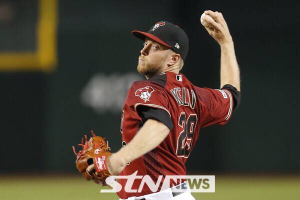 SK 와이번스(SSG 랜더스 전신) 출신으로 MLB에 역수출된 메릴 켈리. 외국인 선수가 잘하면 오히려 7~8년 뛰기 쉽지 않다. 사진┃뉴시스/AP