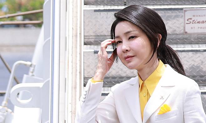 윤석열 대통령의 부인 김건희 여사. 연합뉴스
