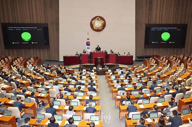 서울 여의도 국회 본회의장. ⓒ뉴시스