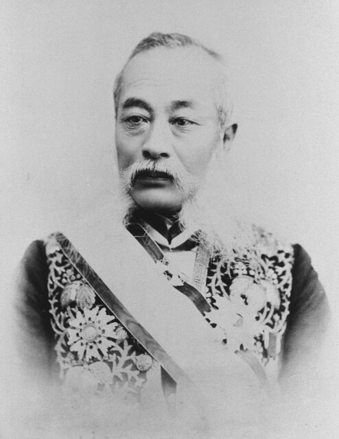 청일전쟁이 시작될 무렵인 1894년 6월 초 오토리 게이스케(1833~1911) 주조선 일본공사는 일본에서 휴가를 보내고 있었다. 귀임 명령을 받아 군대를 이끌고 서울에 입성한 직후인 11일엔 청·일 간의 갈등을 피하기 위해 일본이 군대를 증파하지 말아야 한다고 강하게 주장했다. 본국 정부가 청과 개전하기로 결심했다는 사실을 파악한 뒤엔 조선 정부를 윽박지르며 개전의 명분을 찾으려 애썼다. 일본국립국회도서관 제공