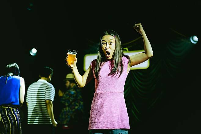 관객들이 던지는 설정과 인물로 그날 그날 즉석에서 새로 만드는 독특한 관객 참여형 뮤지컬 '오늘 처음 만드는 뮤지컬'. /아이엠컬처