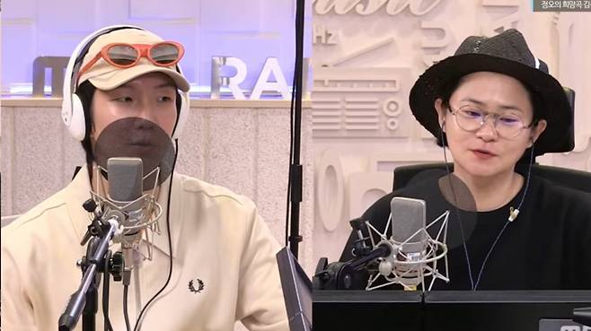 그룹 위너 이승훈, 코미디언 김신영. /사진=MBC FM4U '정오의 희망곡' 보이는 라디오