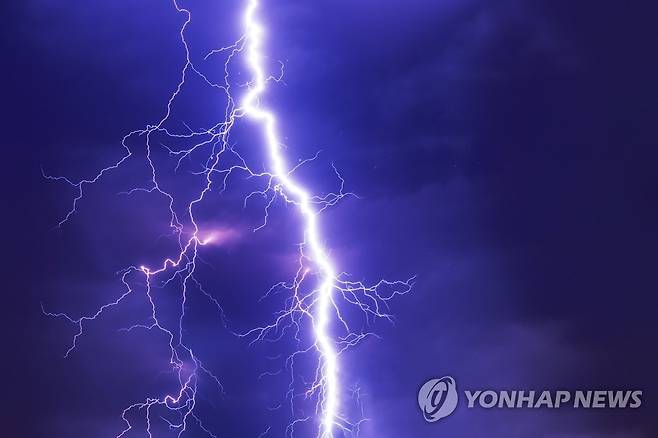 번개 [연합뉴스 자료사진]