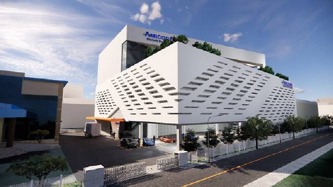 아미코젠 문산2공장 신축 조감도.(사진=아미코젠)