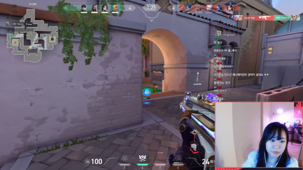 - 발로란트를 직접 플레이하며 유저들과 소통하는 최가영 애니메이터&nbsp;