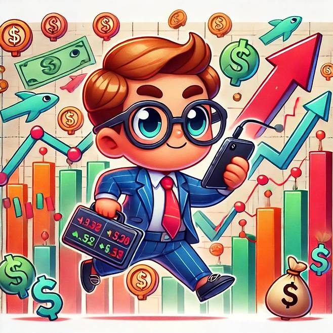 레버리지 투자자. [그림=챗GPT]