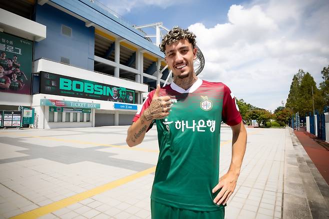 대전, 브라질 출신 미드필더 밥신 영입 [한국프로축구연맹 제공. 재판매 및 DB 금지]