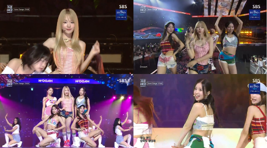 가요대전 Summer 방송 캡처