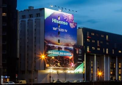 Hisense ignites sporting passion with 'Big Game, Big Screen' campaign (PRNewsfoto/Hisense)