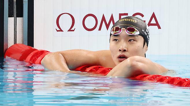 한국 수영 대표팀 김우민