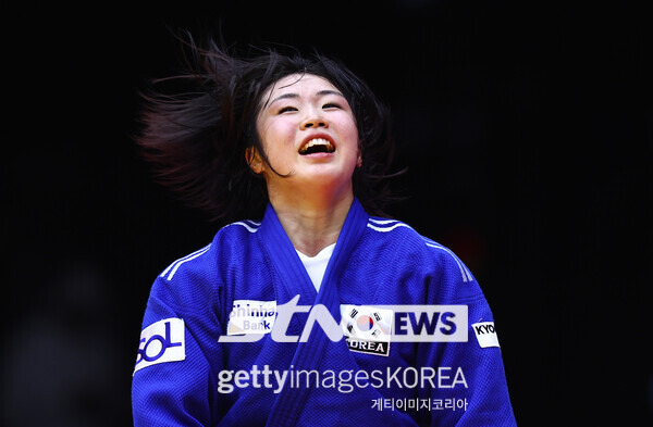 독립운동가 허석(1857~1920) 의사의 5대손이자 한국 여자 유도 간판 허미미(경북체육회)가 5월 아부다비 세계선수권 여자 57kg급에 출전해 29년 만에 금메달을 목에 걸었다. 사진┃게티이미지코리아