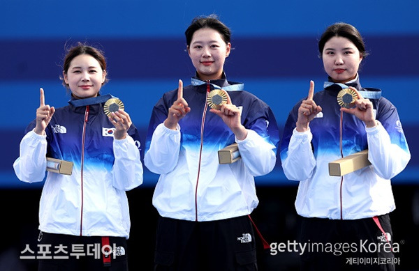 한국 여자 양궁 대표팀 / 사진=GettyImages 제공