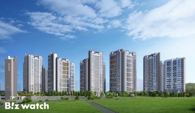 힐스테이트 두정역 투시도/자료=현대건설 제공