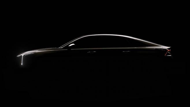 기아 'K8 페이스리프트' 티저 이미지