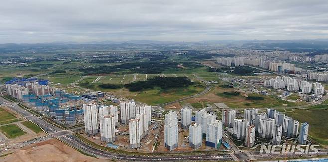 [평택=뉴시스] 고덕국제신도시 전경 (사진 = 평택시 제공)