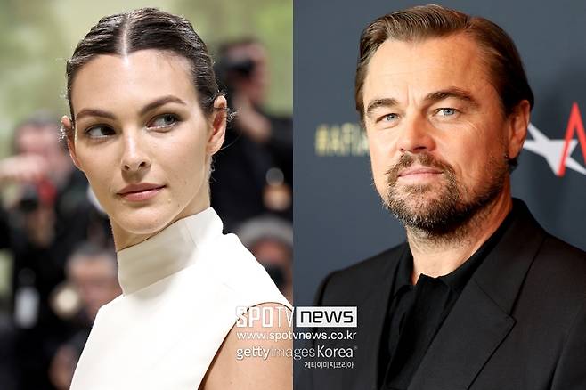 ▲ 비토리아 세레티(왼쪽), 레오나르도 디카프리오. ⓒ게티이미지