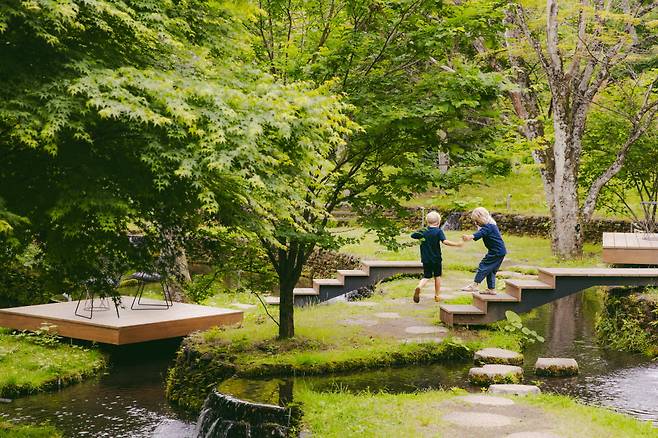객실에서 본 풍경