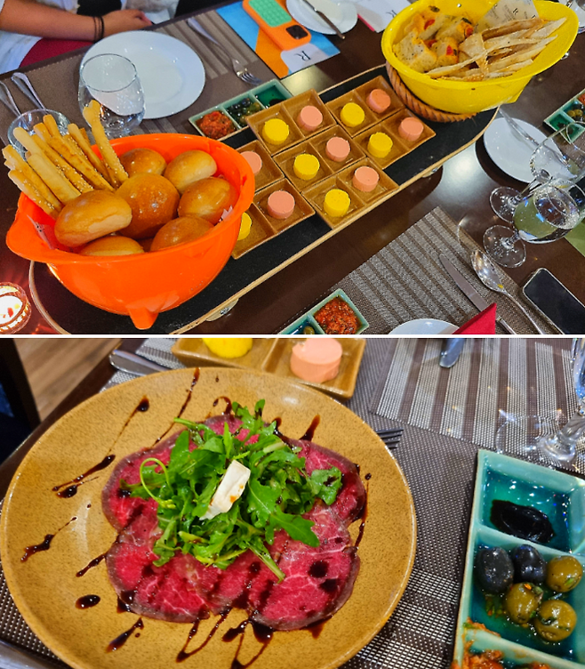 이탈리안 코스 요리  / 사진=김혜성 여행+ 기자