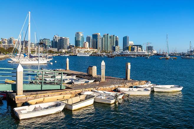 샌디에이고 베이 인 마리나