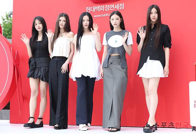 그룹 뉴진스. ⓒ이혜영 기자 lhy@hankooki.com