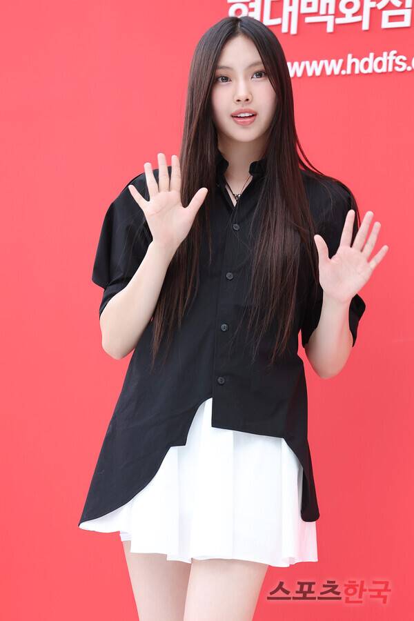 뉴진스 혜인. ⓒ이혜영 기자 lhy@hankooki.com