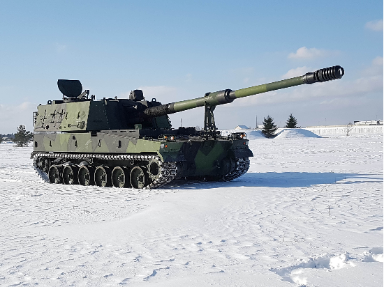 K-9 자주포. (한화에어로스페이스 제공)