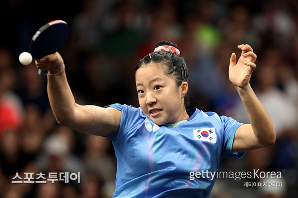 신유빈 / 사진=Gettyimages 제공