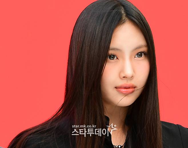 그룹 뉴진스 혜인. <강영국 기자>