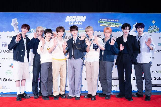 [서울=뉴시스] '케이콘 LA 2024' 제로베이스원. (사진 = CJ ENM 제공) 2024.07.29. photo@newsis.com *재판매 및 DB 금지