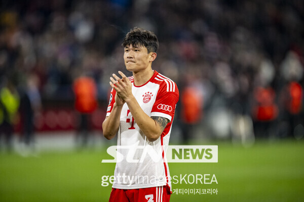 FC 바이에른 뮌헨 센터백 김민재. 사진┃게티이미지코리아.