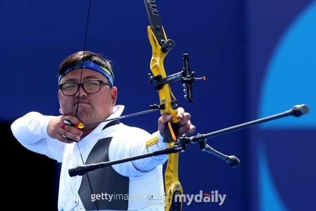 한국 양궁 대표팀 김우진./게티이미지코리아