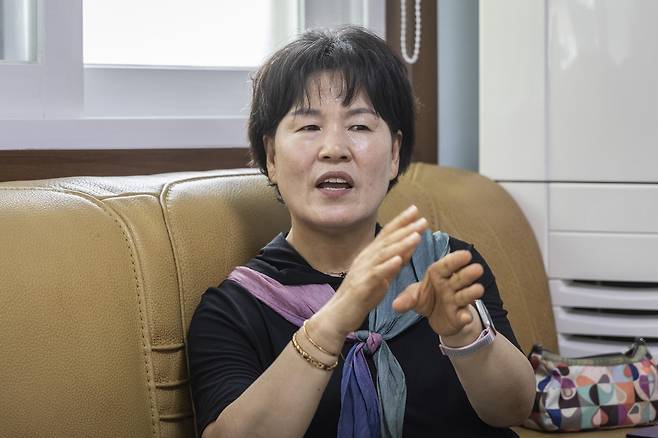 권미영 전 소장 [촬영 임병식 기자]