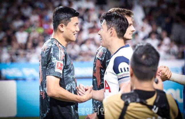 김민재-손흥민. ⓒ 데일리안 방규현 기자