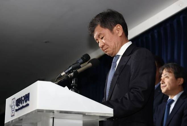 정몽규 대한축구협회장[사진출처=연합뉴스]