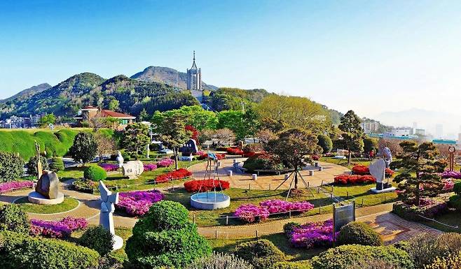 부산 중앙공원 전경 부산시설공단 제공