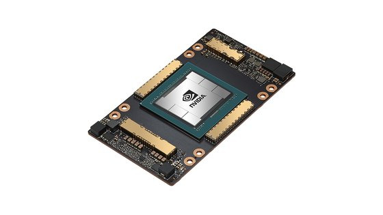 엔비디아의 인공지능 아키텍처 암페어(Amper)에 들어가는 A100 GPU. 이 아키텍처는 자율주행은 물론 다양한 비즈니스용 AI 솔루션을 제공한다. 엔비디아